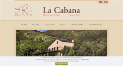 Desktop Screenshot of lacabanacinqueterre.com